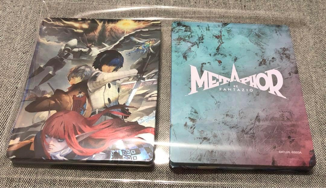 メタファー リファンタジオ スチールブック【新品未使用】海外数量限定生産⭕️ メタファー リファンタジオ スチールブック 海外限定版 2種セット